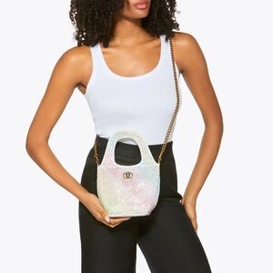 SMALL CHELSEA CRYSTAL BAG              KURT GEIGER LONDON